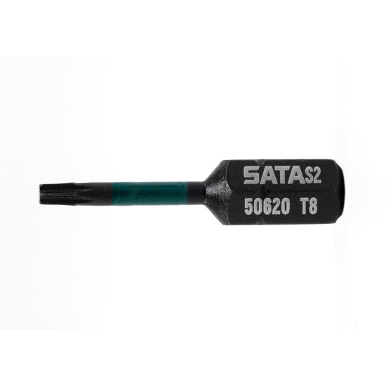 ชุดดอกไขควงทอกซ์กระแทก 1/4" T30x29mm 10ชิ้น SATA 59627 ชุดดอกไขควงทอกซ์กระแทก 1/4" T30x29mm 10ชิ้น SATA 59627